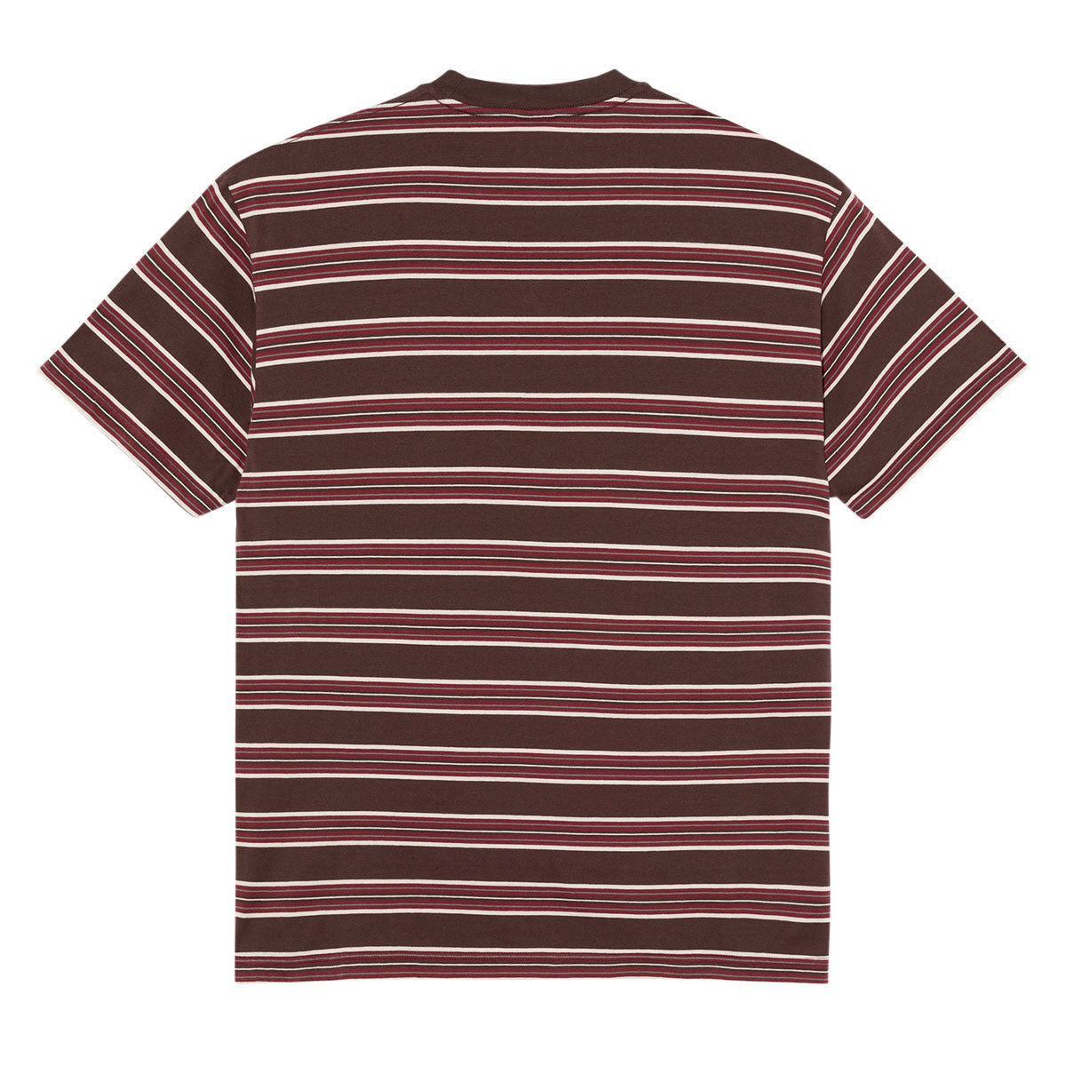 Polar Stripe T-Shirt - Brown/Red