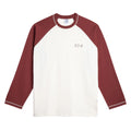 Polar Stevie Long Sleeve T-Shirt - Ivory/Wine