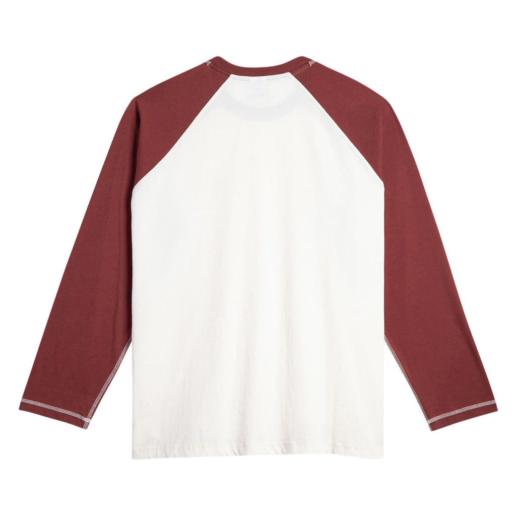 Polar Stevie Long Sleeve T-Shirt - Ivory/Wine