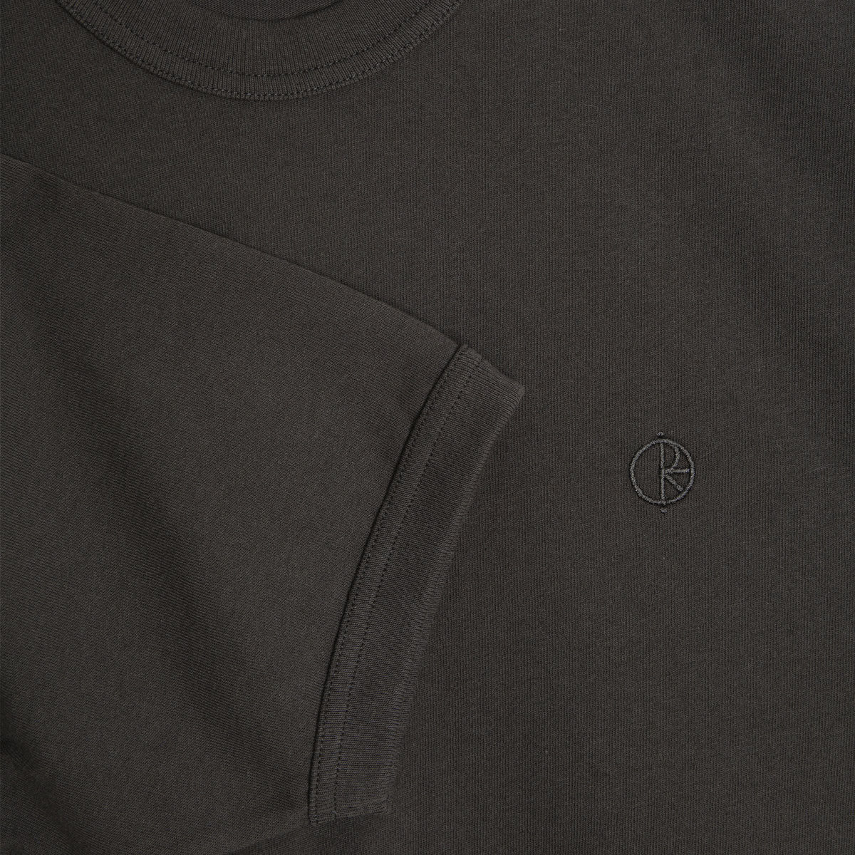 Polar Ringer T-Shirt - Dirty Black
