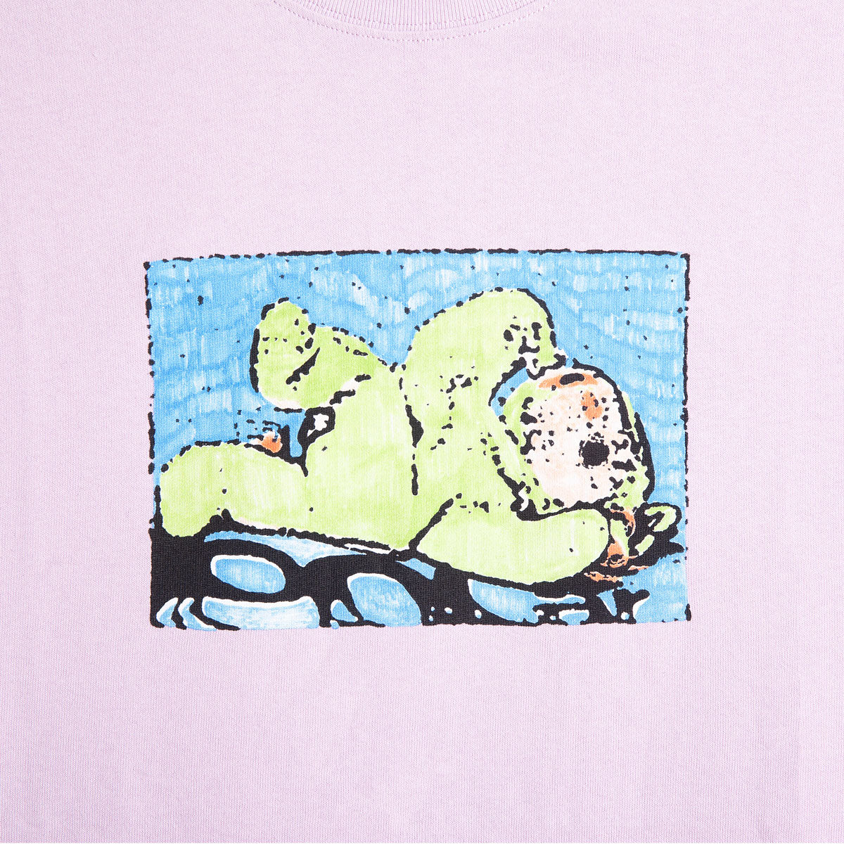Polar Lazy Bunny T-Shirt - Orchid