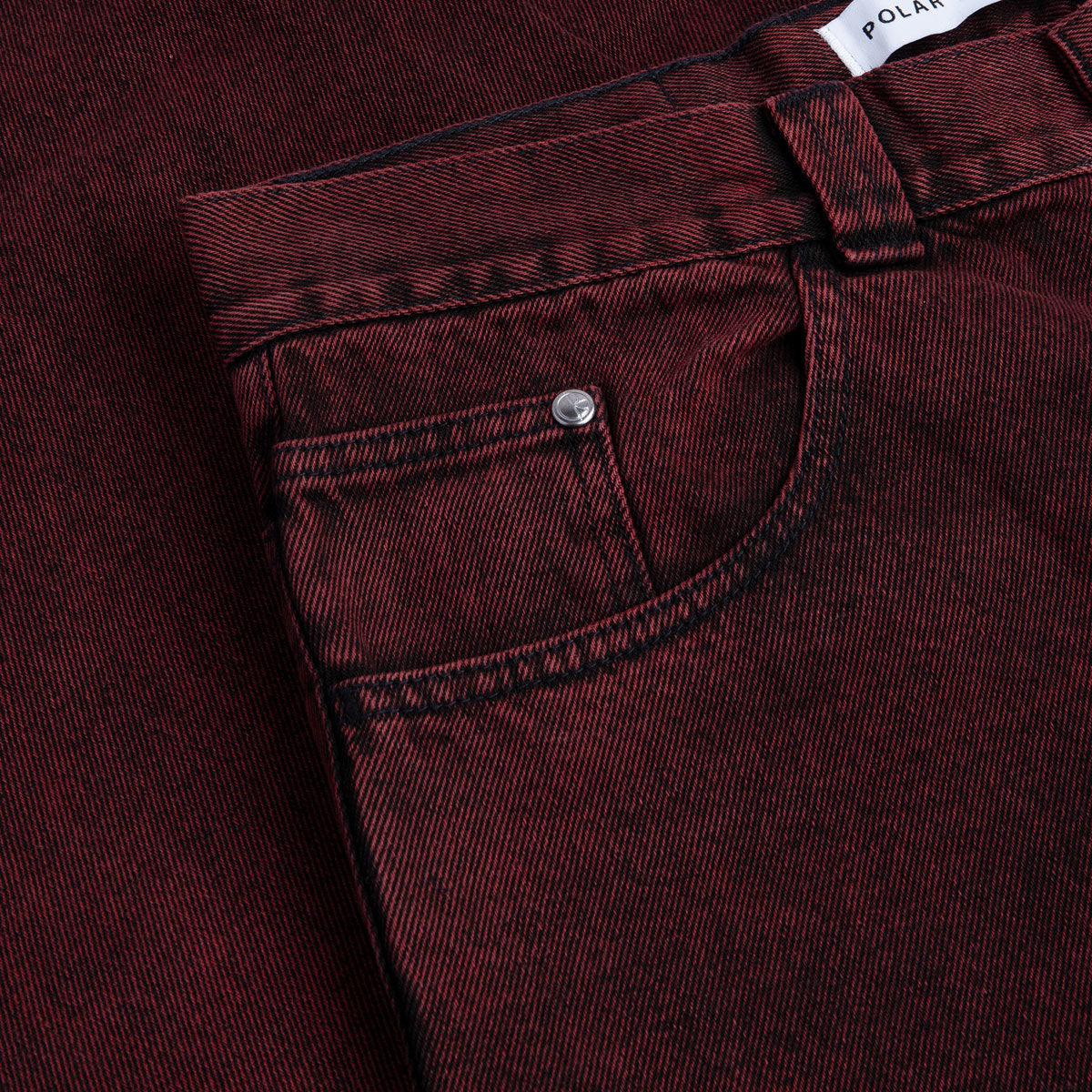 Polar Big Boy OG Jeans - Red Black