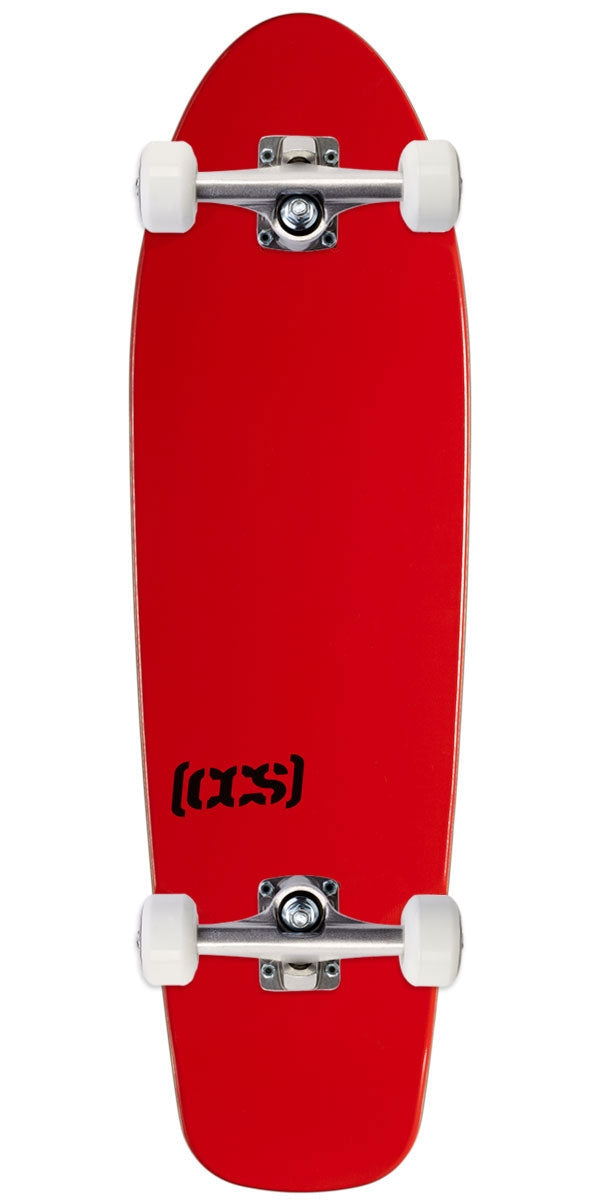 CCS Logo Cruiser Skateboard Complete - Red - 8.00"