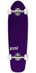 CCS Logo Cruiser Skateboard Complete - Purple - 8.00"