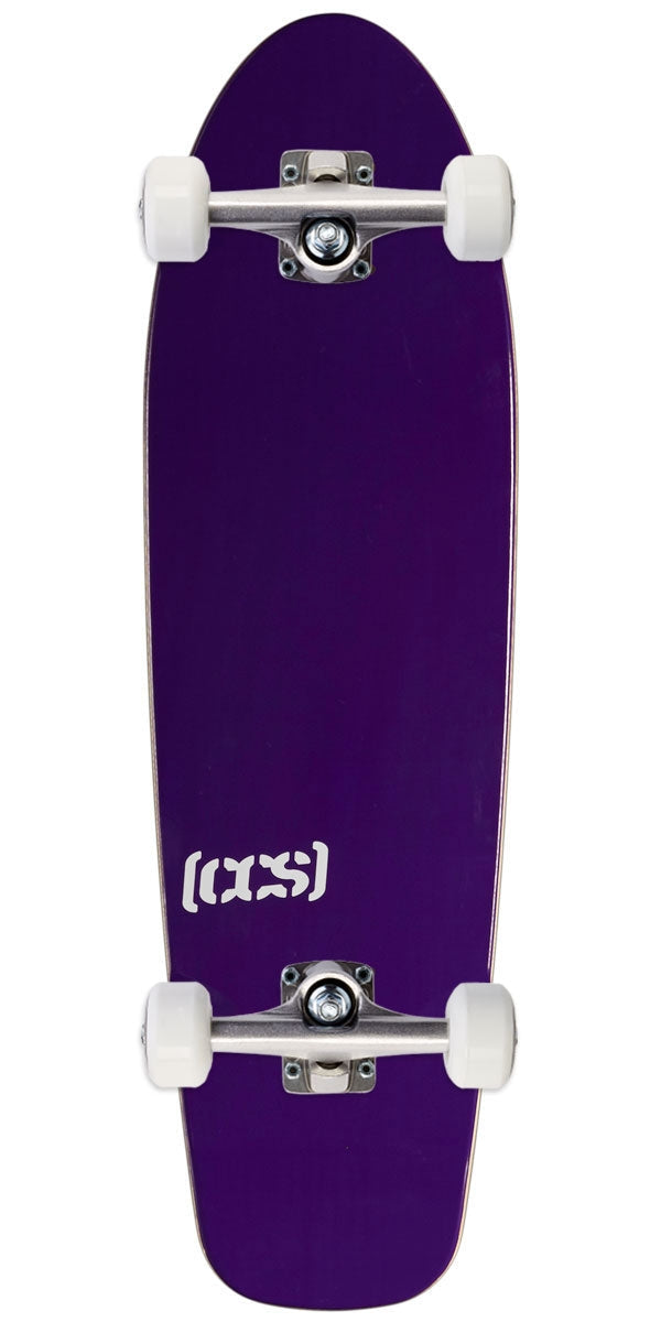 CCS Logo Cruiser Skateboard Complete - Purple - 8.00"