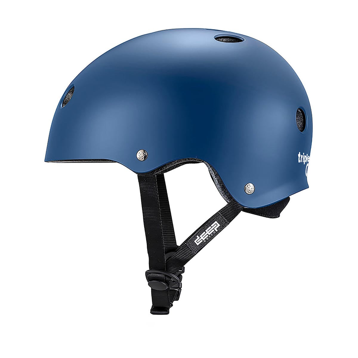 Triple Eight Deep Cover Helmet - Navy Matte