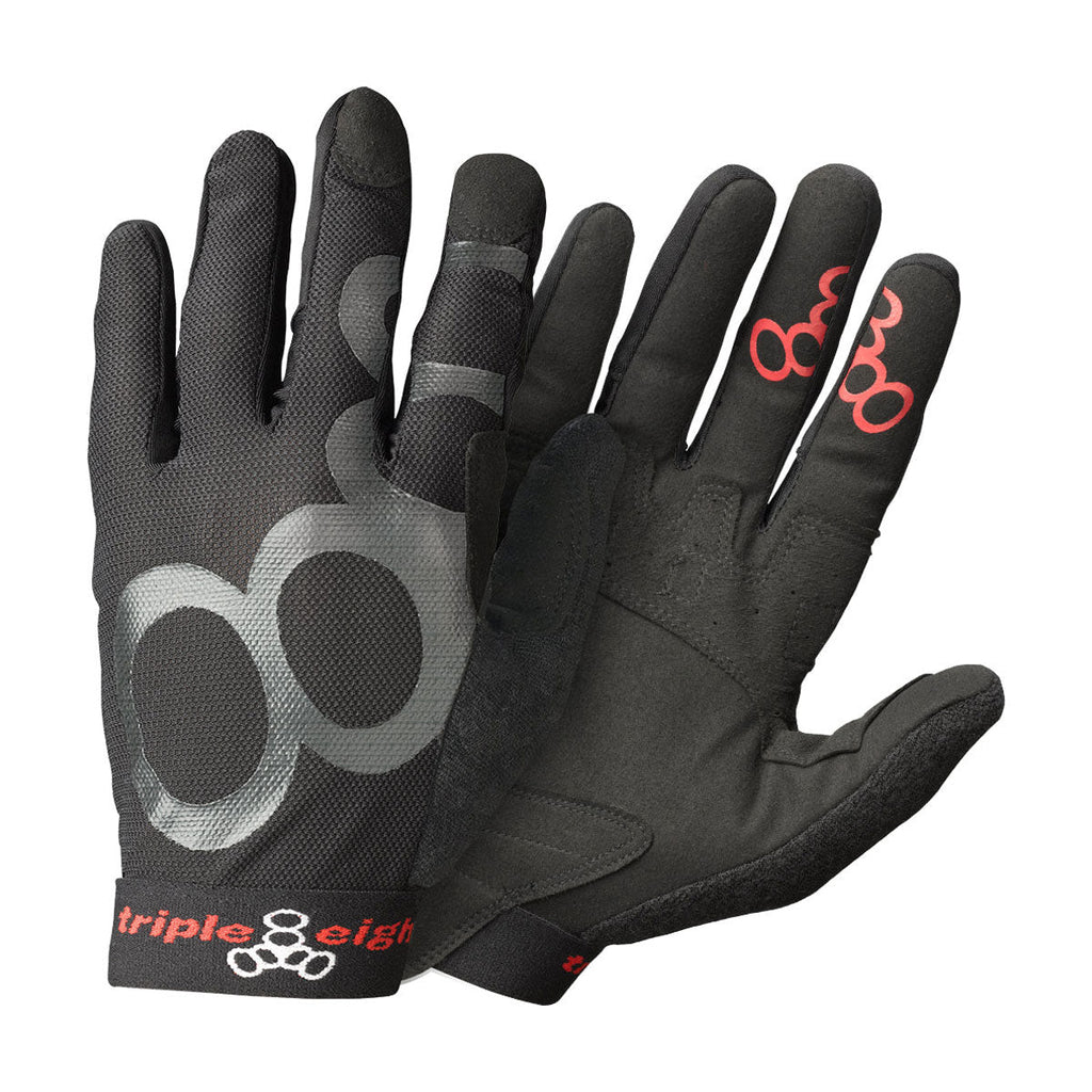 Triple Eight Exoskin Slide Gloves - Black