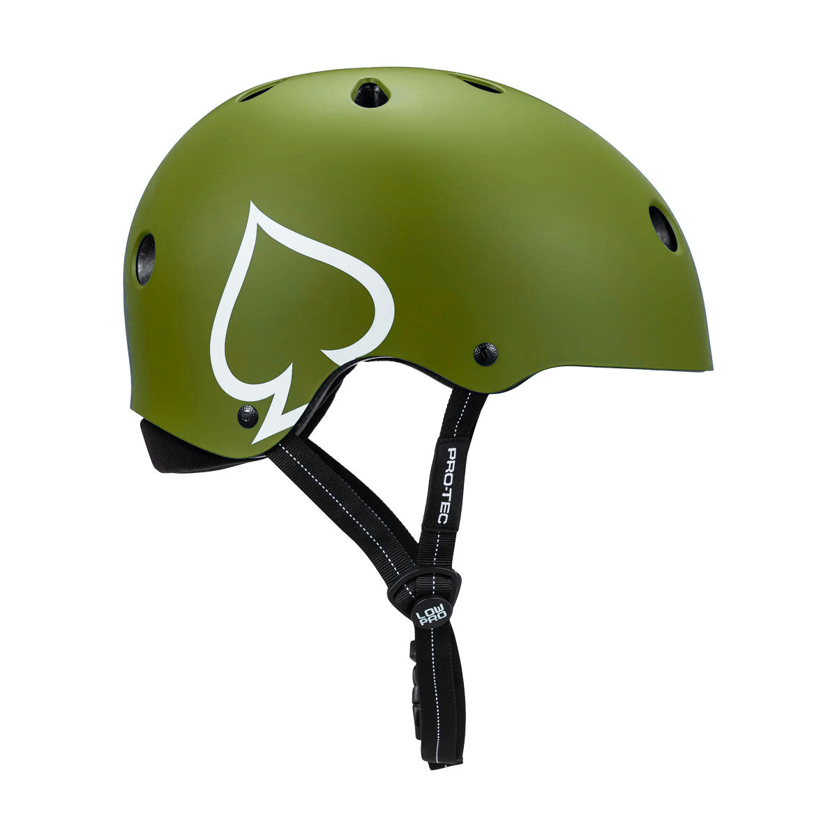 Pro-Tec Low Pro Helmet - Army Green Matte