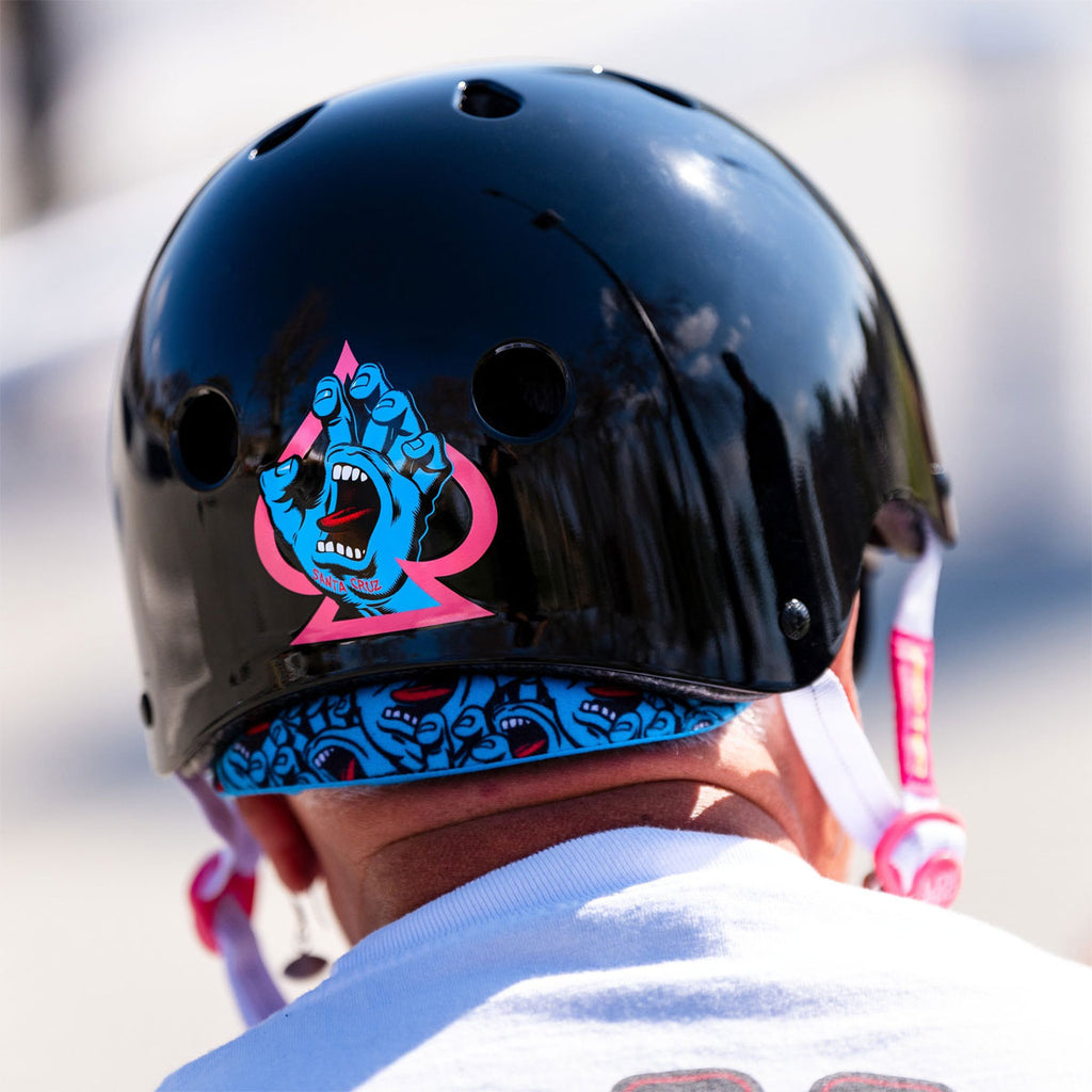 Pro-Tec x Santa Cruz Signature Edition Low Pro Helmet - Black Gloss
