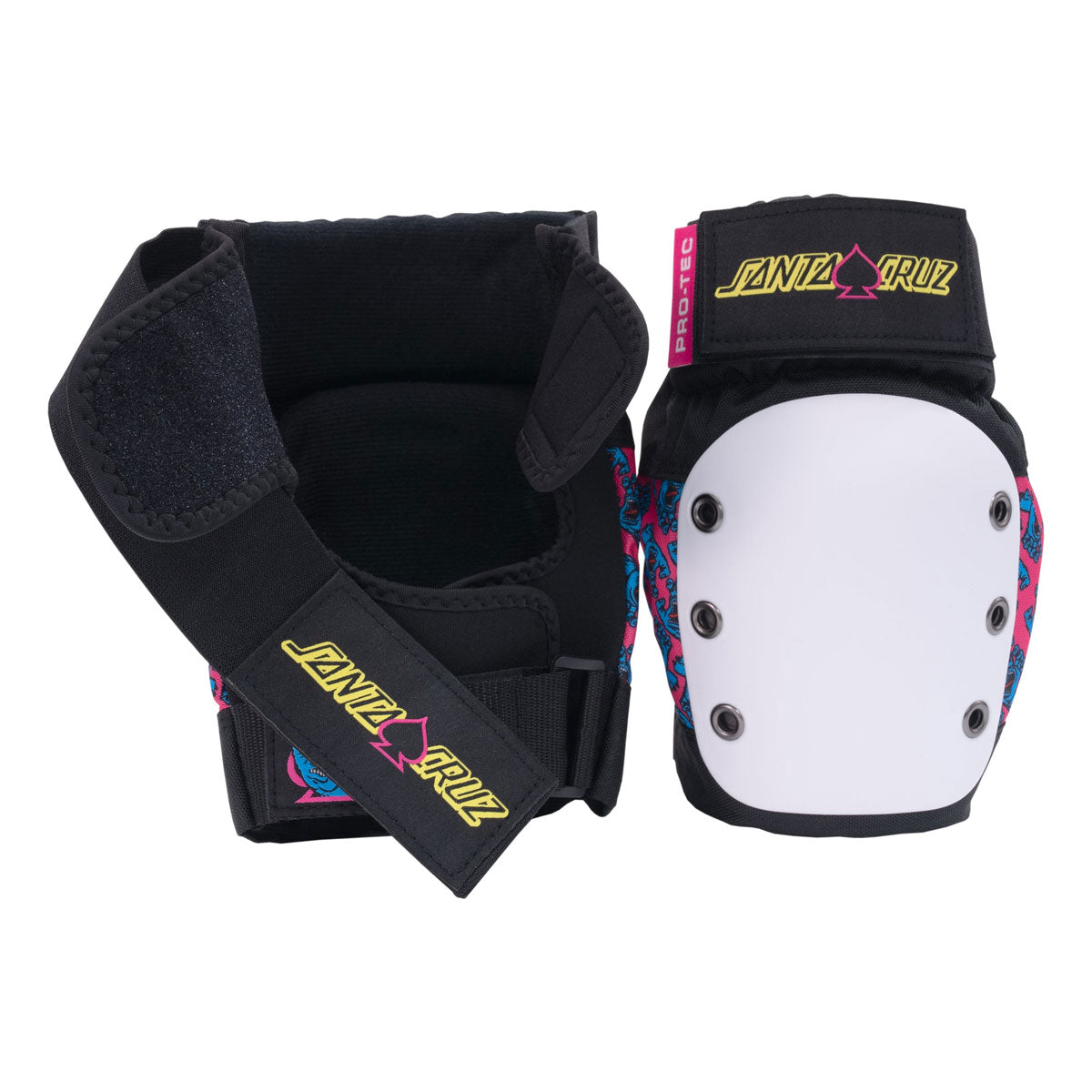 Pro-Tec x Santa Cruz Signature Edition Street JR 3 Pack Of Pads - Black