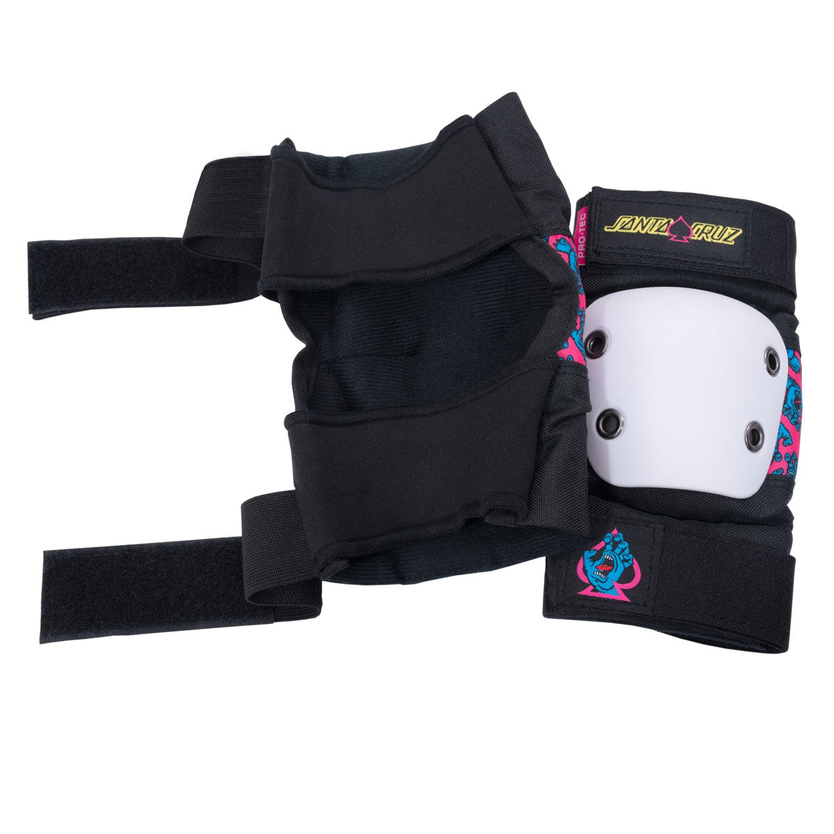 Pro-Tec x Santa Cruz Signature Edition Street JR 3 Pack Of Pads - Black