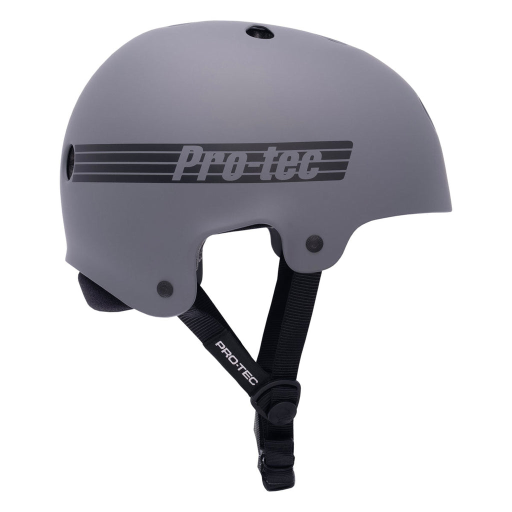 Pro-Tec Old School Low Pro Asia Fit Helmet - Grey Matte