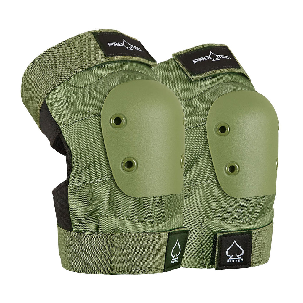 Pro-Tec JR 3 Pack Open Back Pads - Army Green