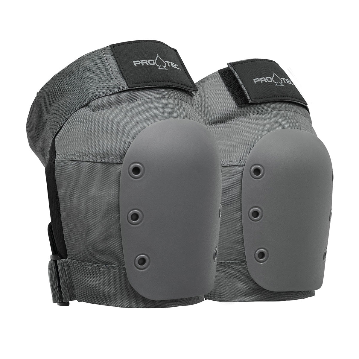 Pro-Tec Street Adult 3 Pack Open Back Set Of Pads - Grey