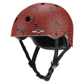 Pro-Tec x Spitfire Low Pro Helmet - Red Swirl