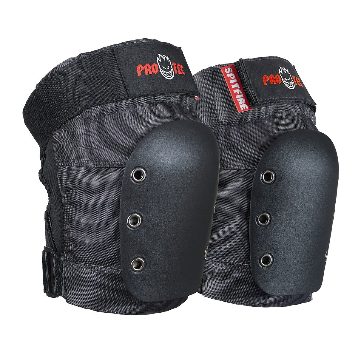 Pro-Tec x Spitfire Street JR 3-Pack Of Pads - Black Swirl
