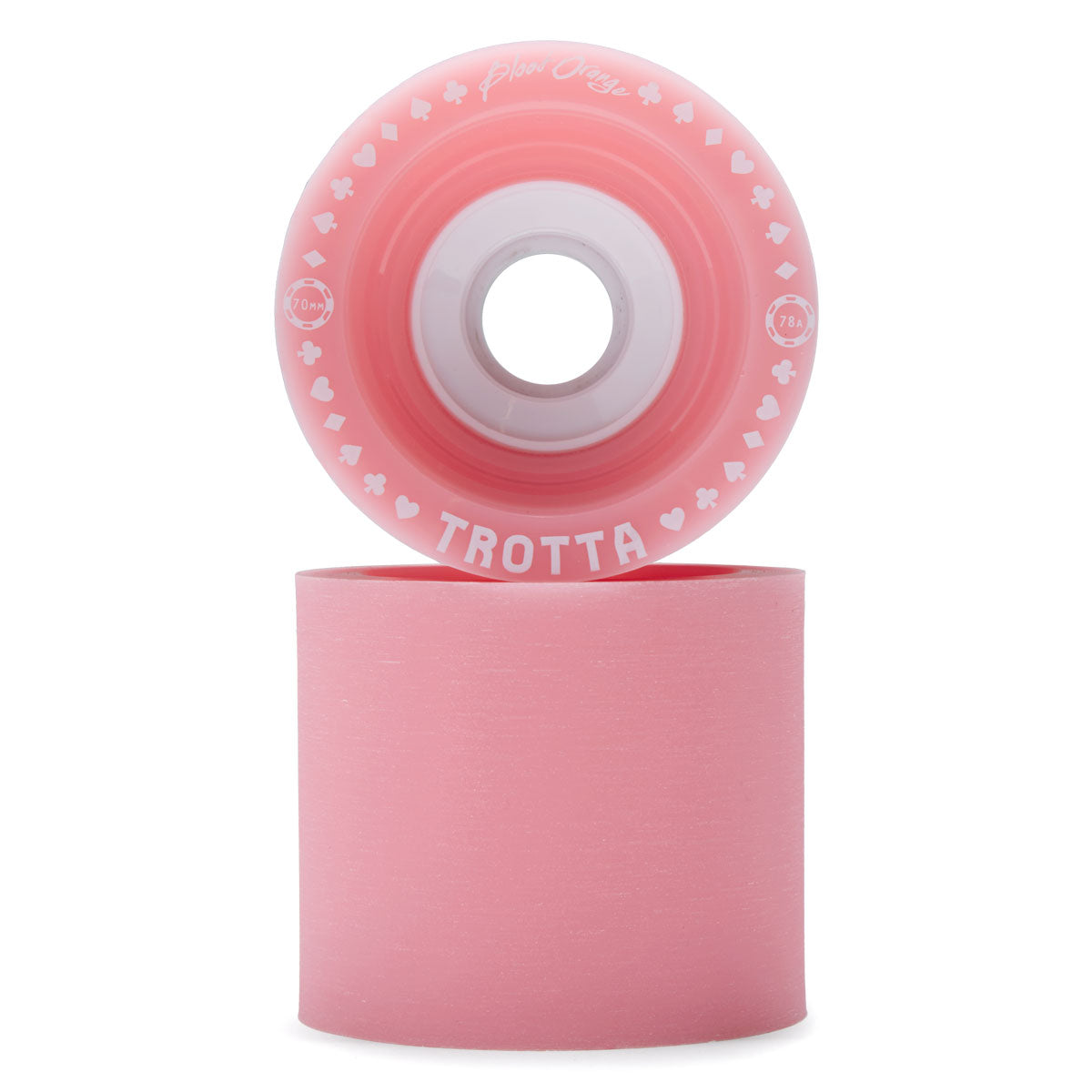 Blood Orange Cole Trotta Series 78a Longboard Wheels - Peach - 70mm