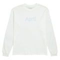 April Thermal Long Sleeve Embroidered Shirt - White