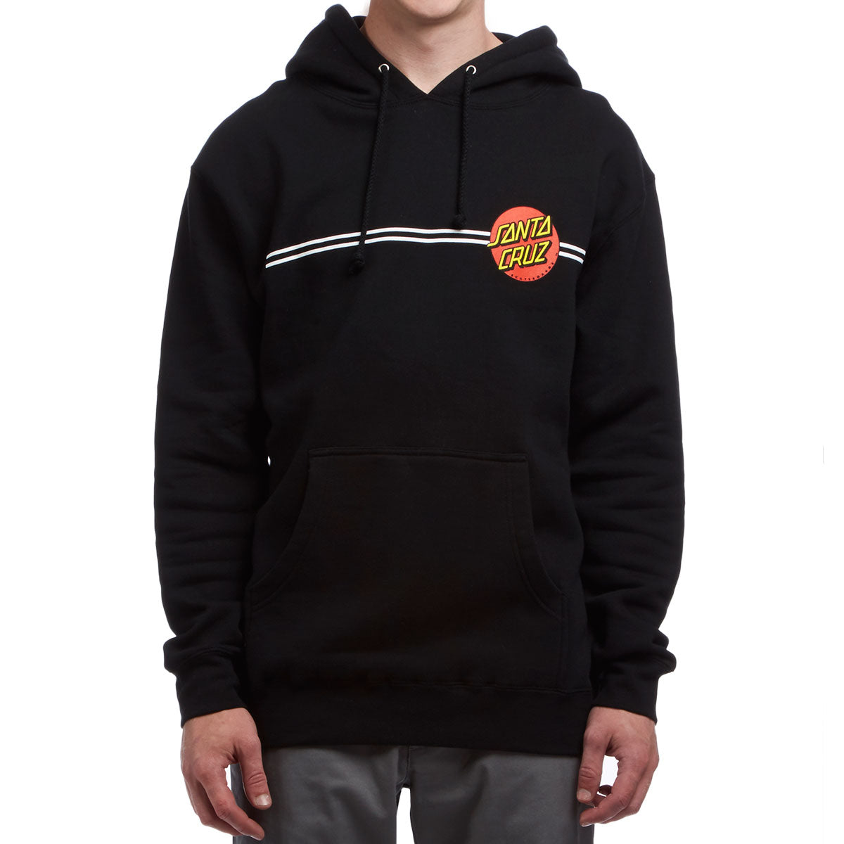 Santa Cruz Classic Dot Hoodie - Black