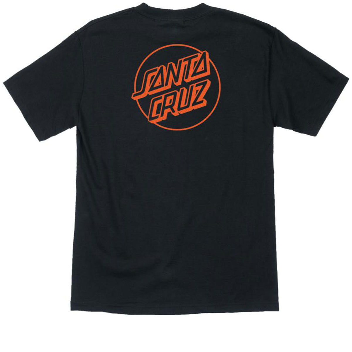 Santa Cruz Opus Dot T-Shirt - Black/Orange