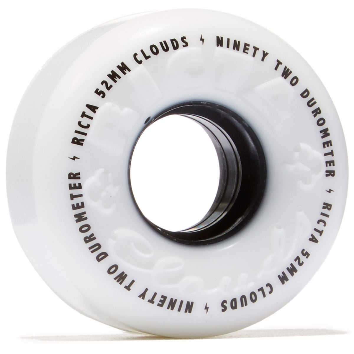 Ricta Clouds 92a Skateboard Wheels - Black - 52mm