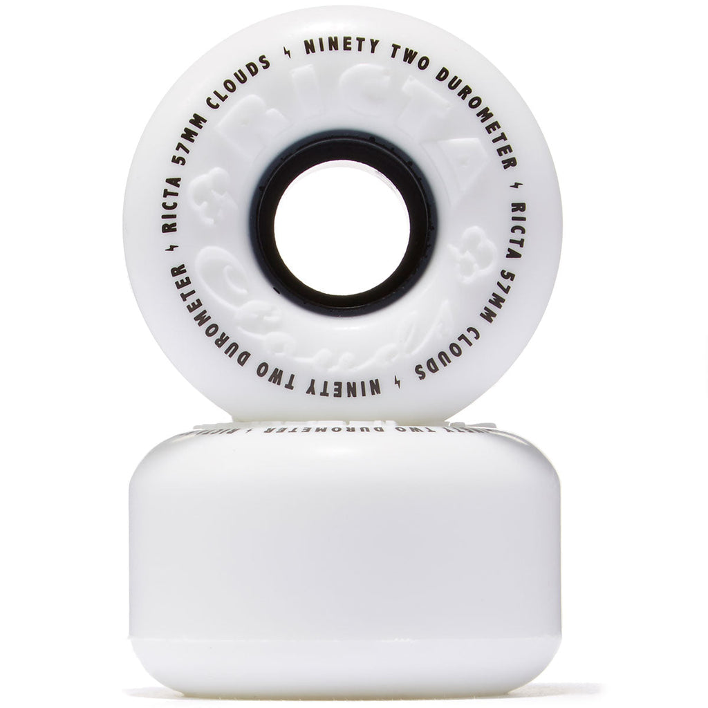 Ricta Clouds 92a Skateboard Wheels - Black - 54mm