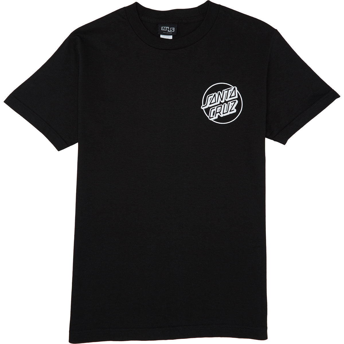Santa Cruz Opus Dot T-Shirt - Black/White
