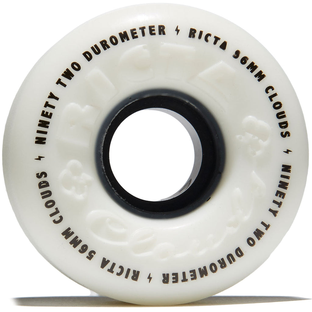 Ricta Clouds 92a Skateboard Wheels - Black - 56mm