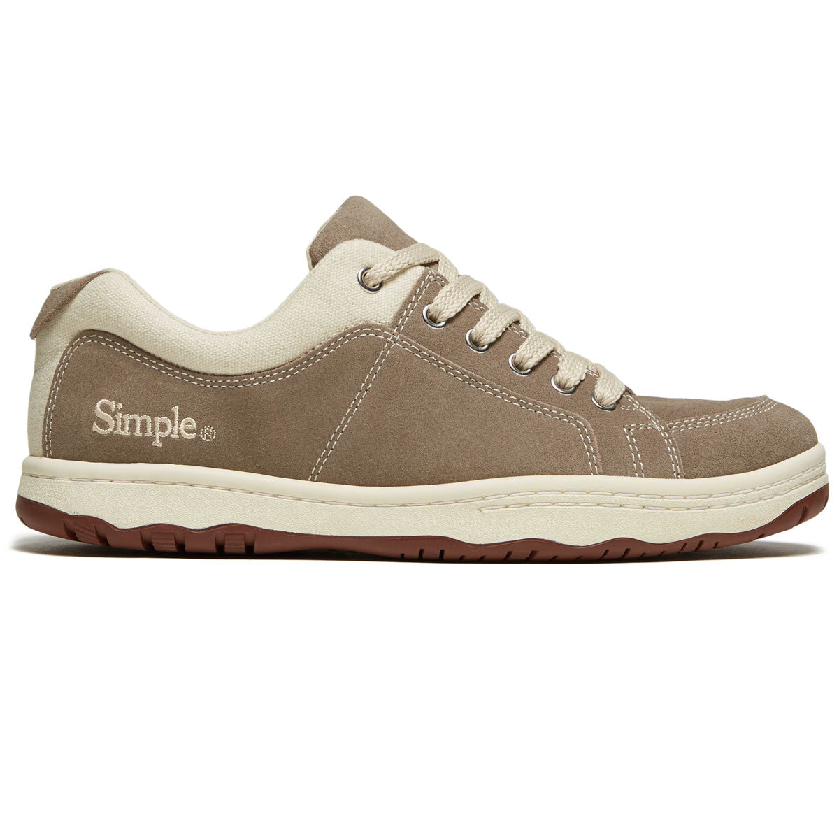 Simple OS Suede Shoes - Taupe