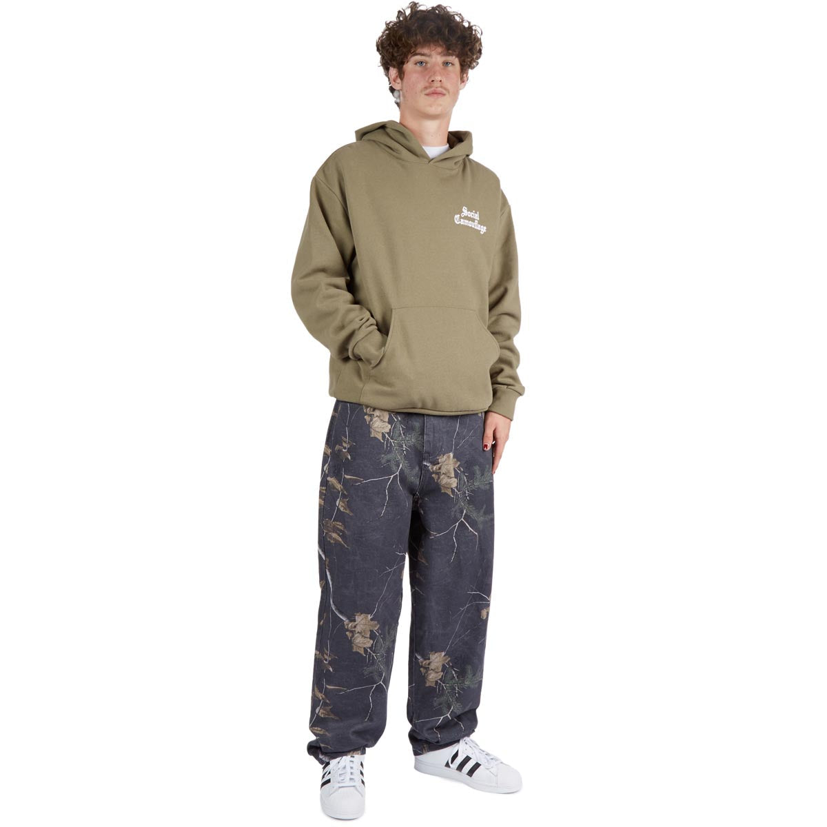 CCS Baggy Taper Denim Jeans - Realtree Faded Meteorite