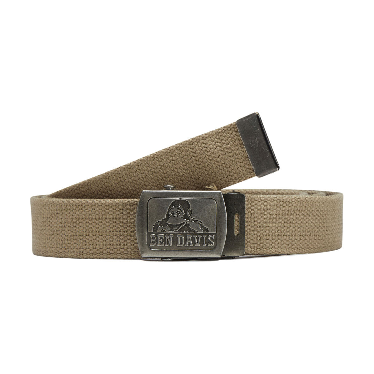 Ben Davis Cotton Webbing Belt - Khaki