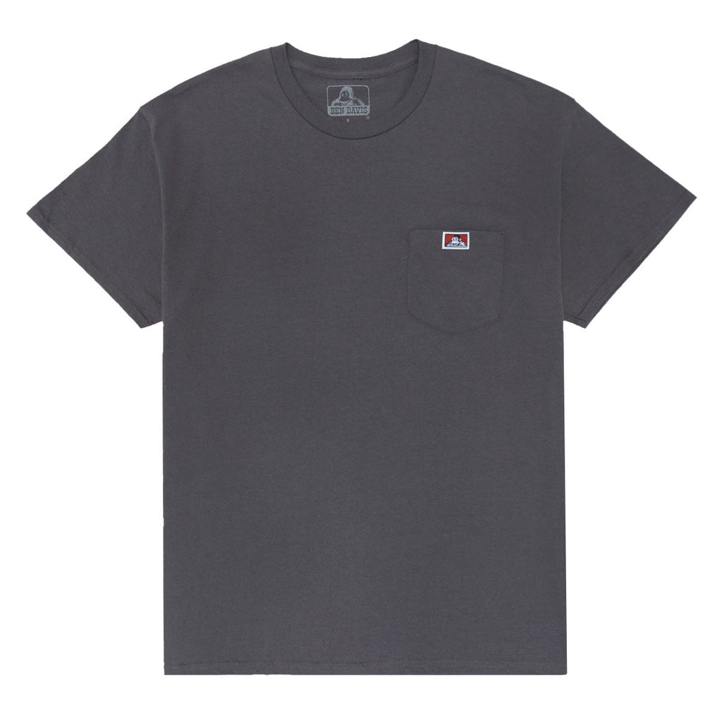 Ben Davis Pocket T-Shirt - Charcoal