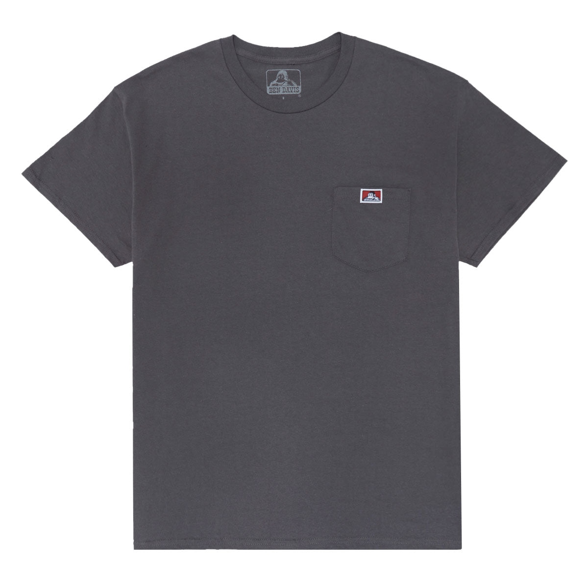 Ben Davis Pocket T-Shirt - Charcoal