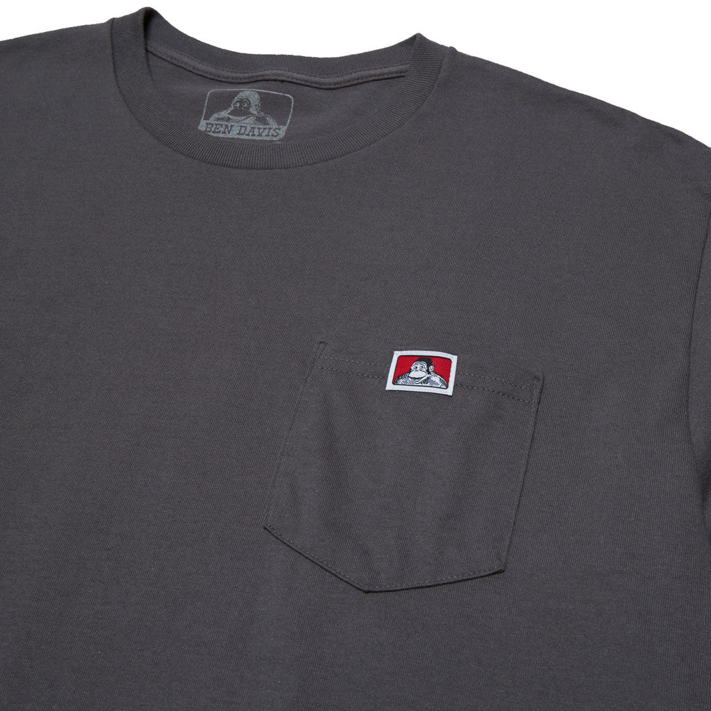 Ben Davis Pocket T-Shirt - Charcoal