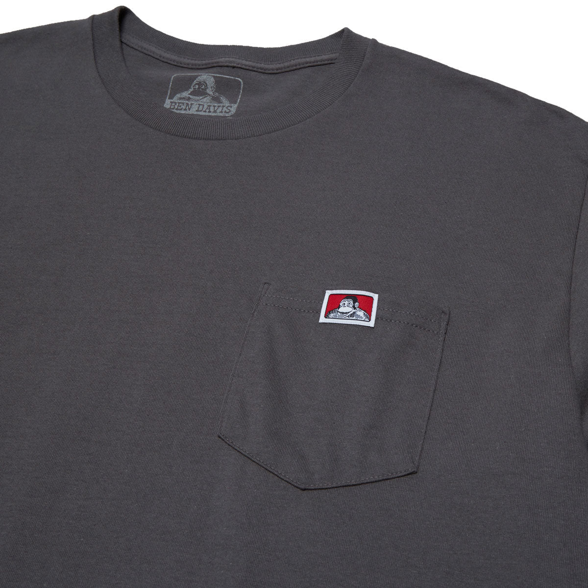 Ben Davis Pocket T-Shirt - Charcoal