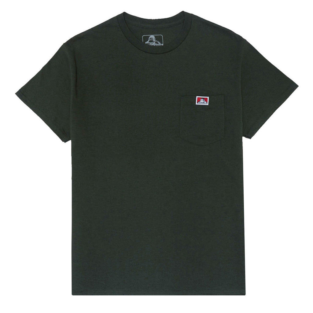 Ben Davis Pocket T-Shirt - Hunter Green