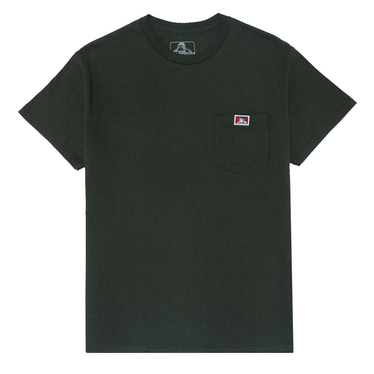 Ben Davis Pocket T-Shirt - Hunter Green