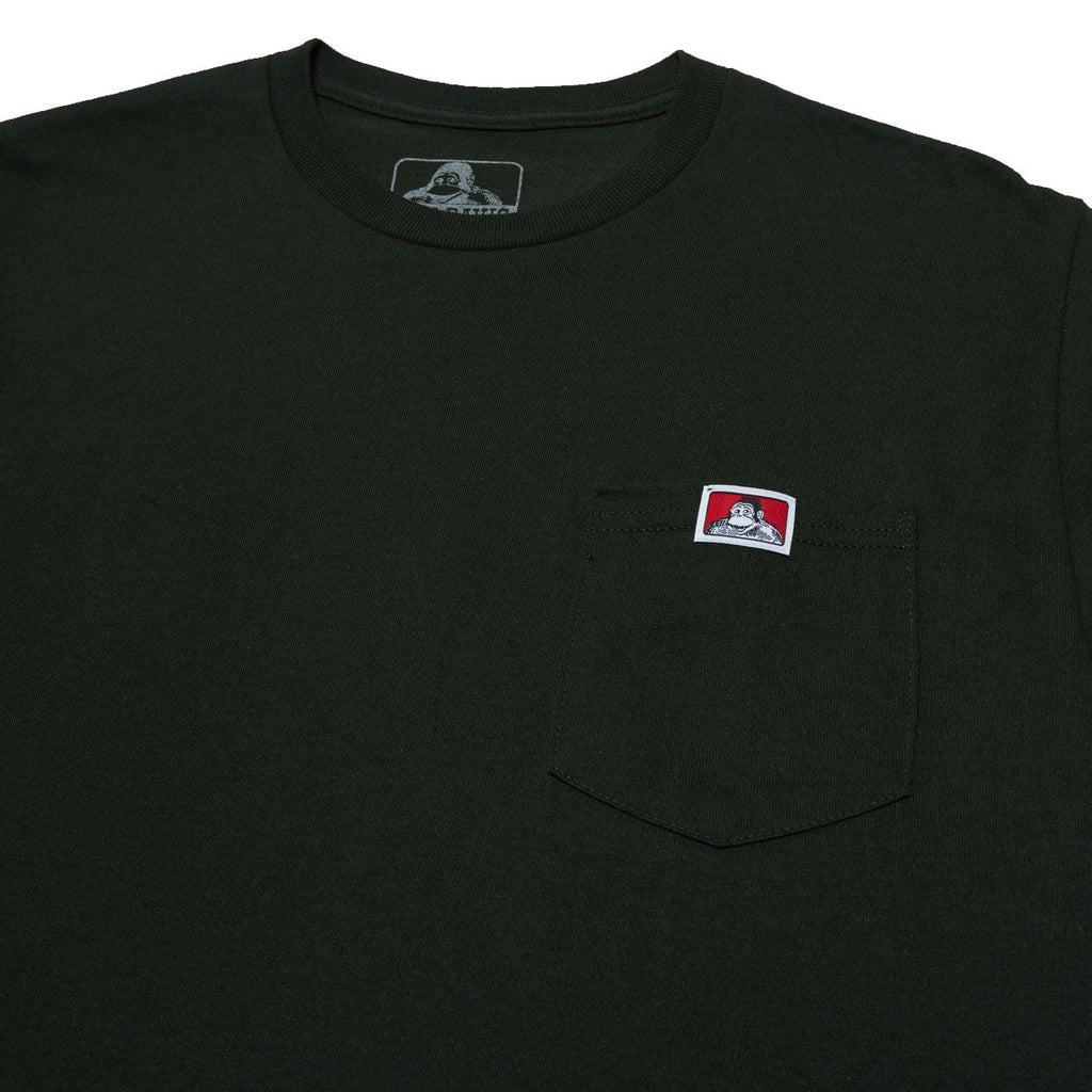 Ben Davis Pocket T-Shirt - Hunter Green