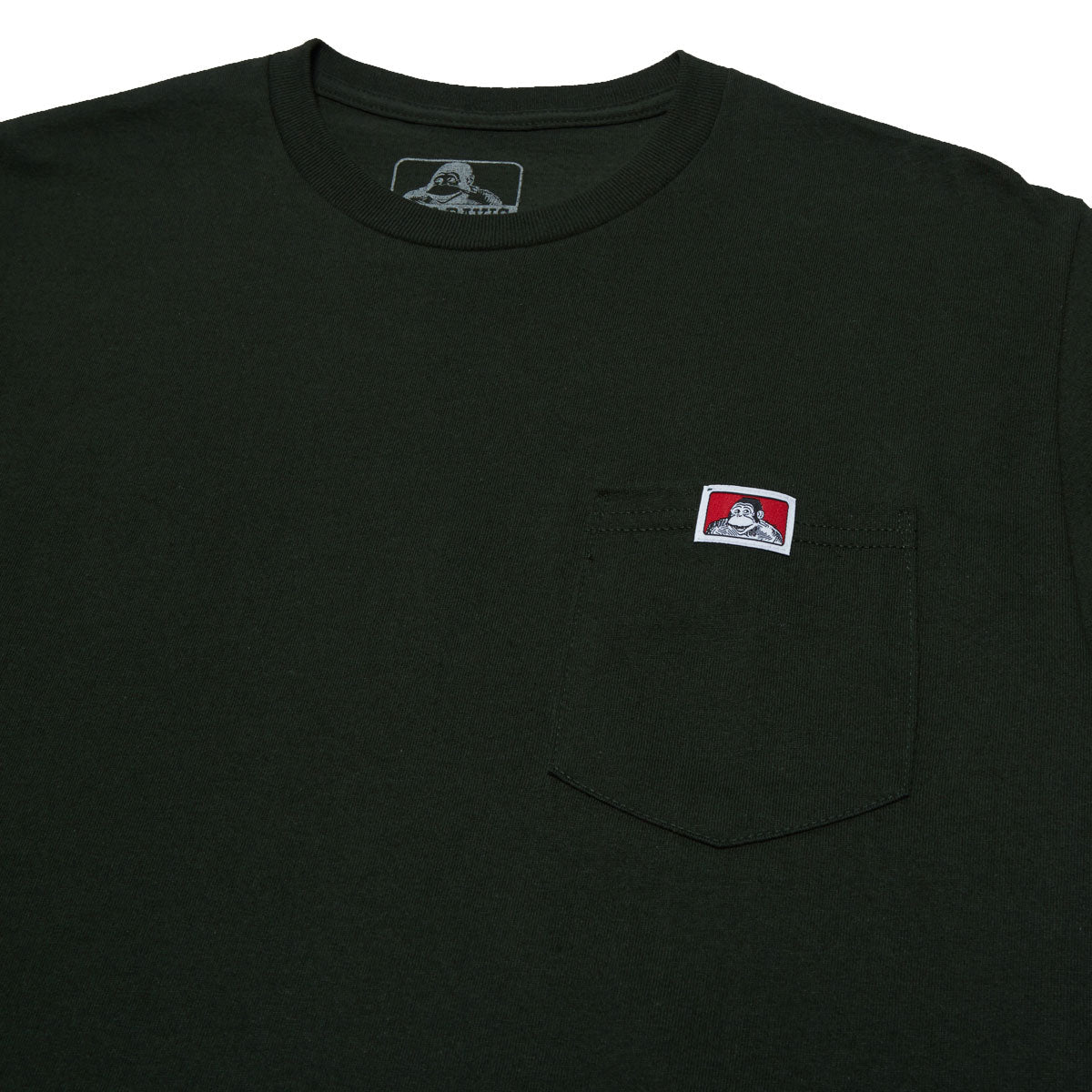 Ben Davis Pocket T-Shirt - Hunter Green