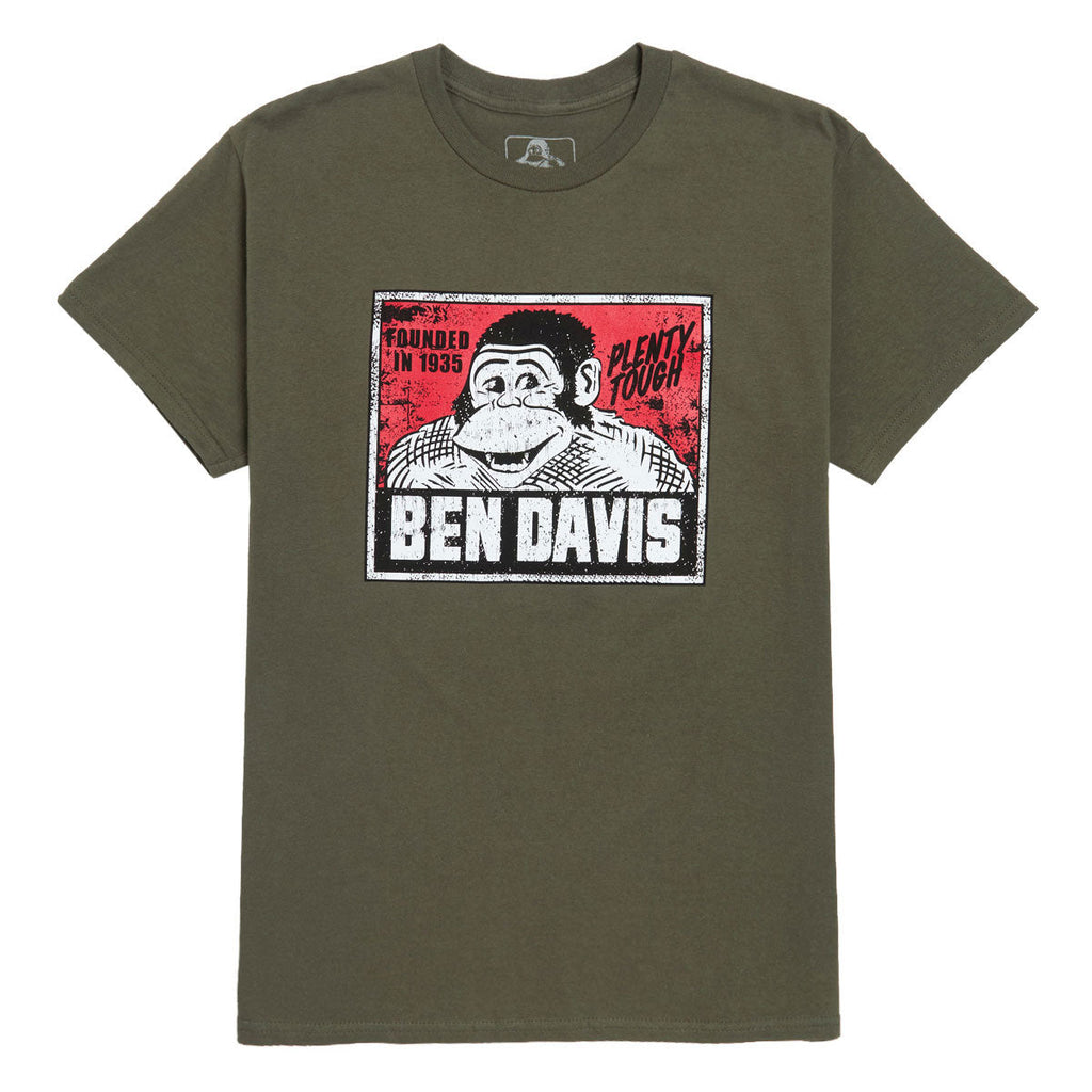 Ben Davis Vintage Logo T-Shirt - Olive