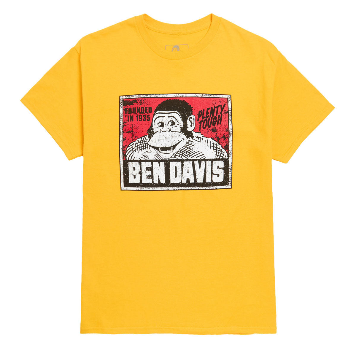 Ben Davis Vintage Logo T-Shirt - Gold