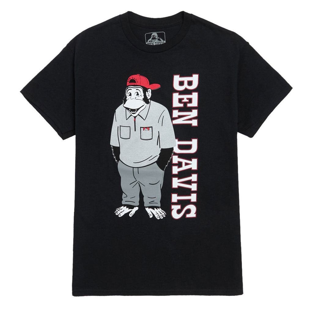 Ben Davis Funky Monkey T-Shirt - Black