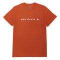 Ben Davis Flat Line T-Shirt - Rust