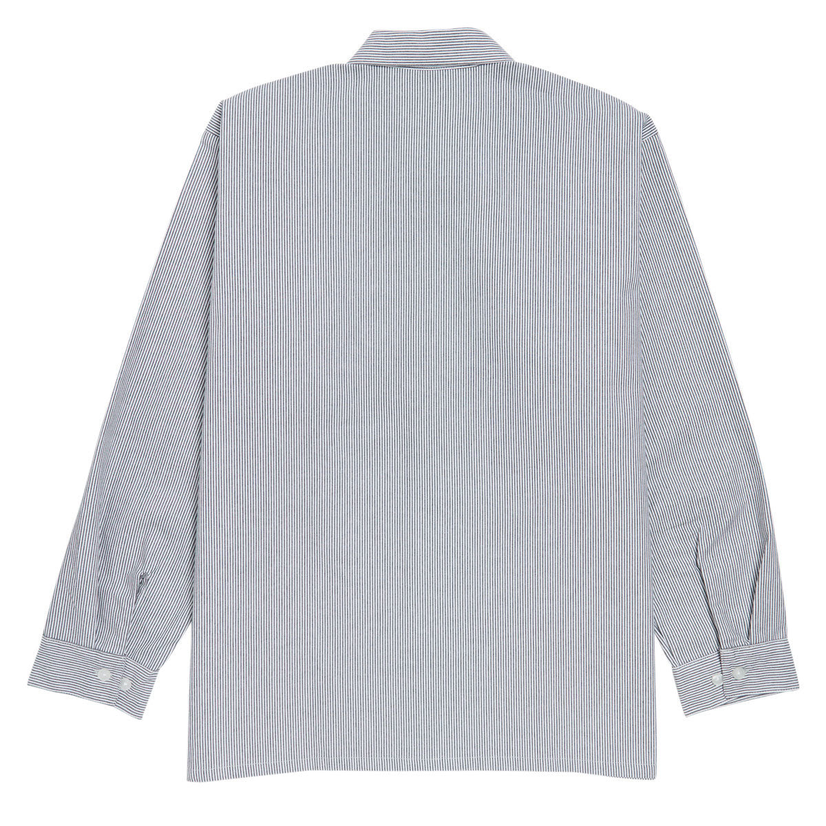 Ben Davis Long Sleeve Stripe Polyblend Shirt - Hickory
