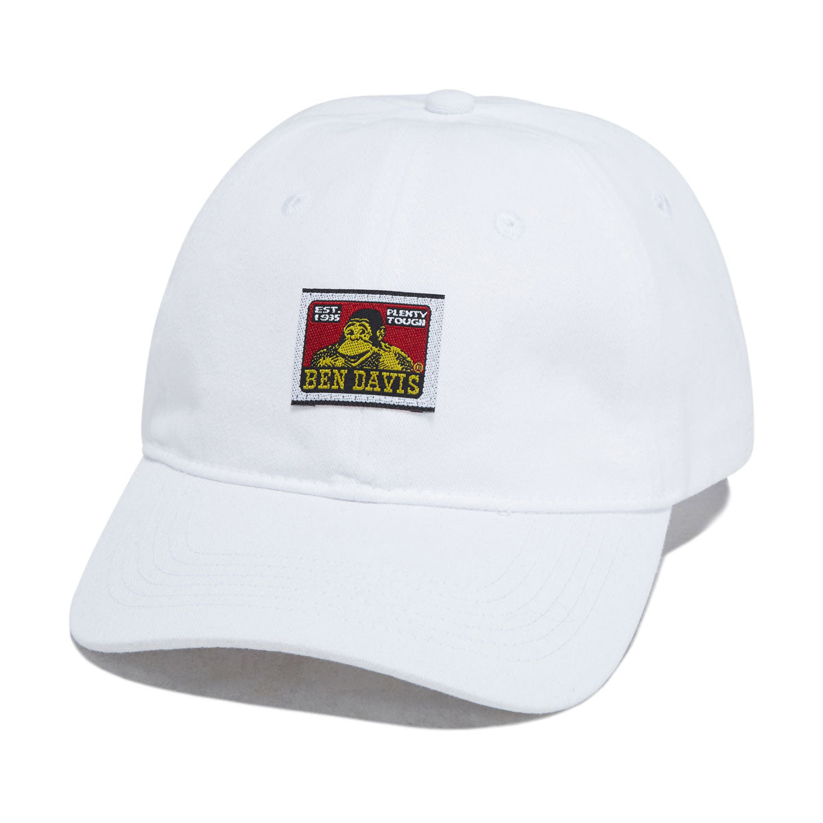 Ben Davis Unstructured Ball Hat - White