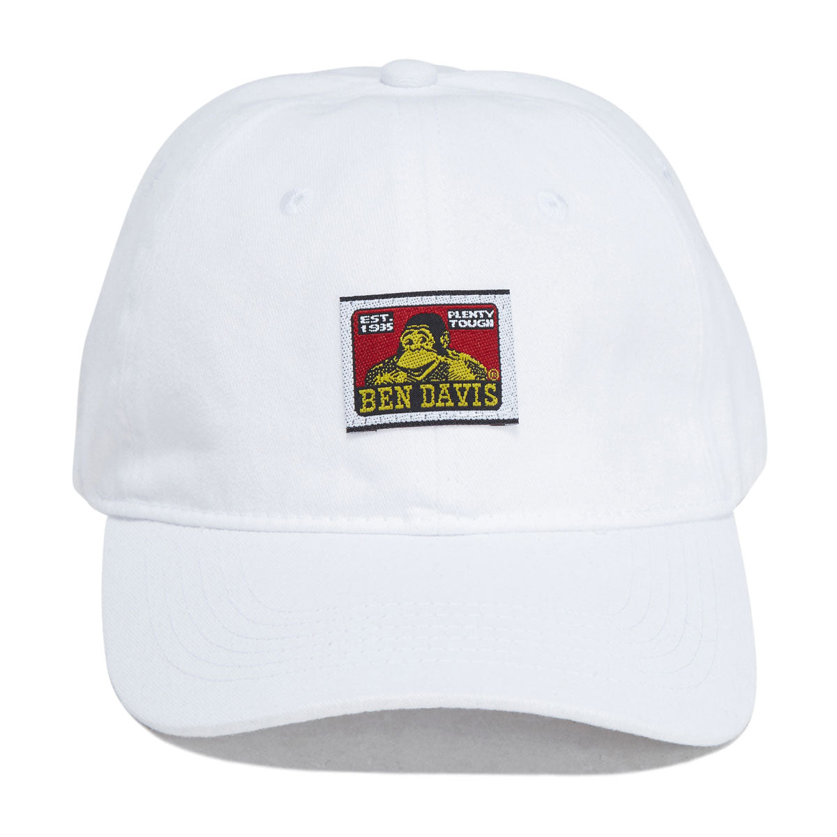 Ben Davis Unstructured Ball Hat - White