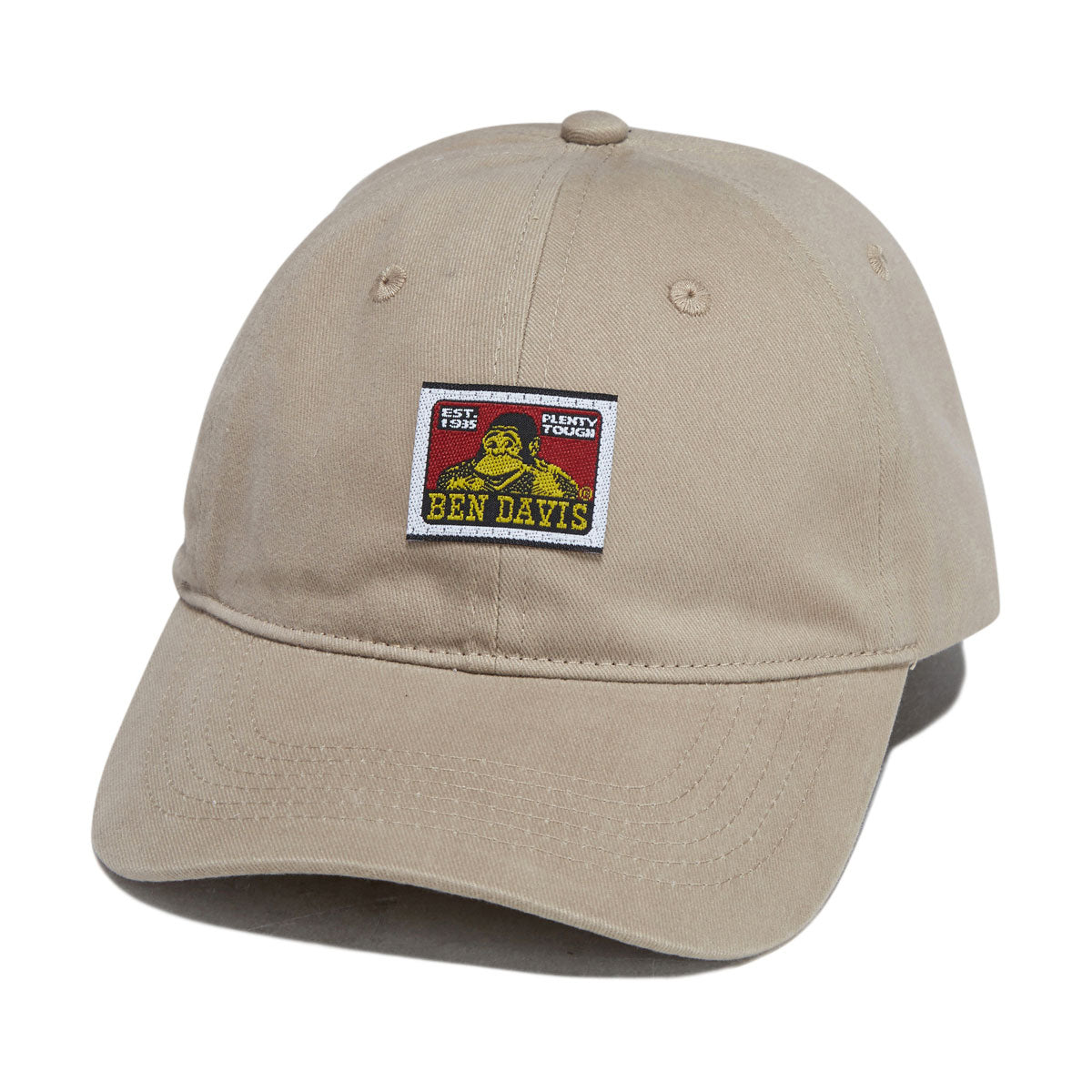 Ben Davis Unstructured Ball Hat - Khaki