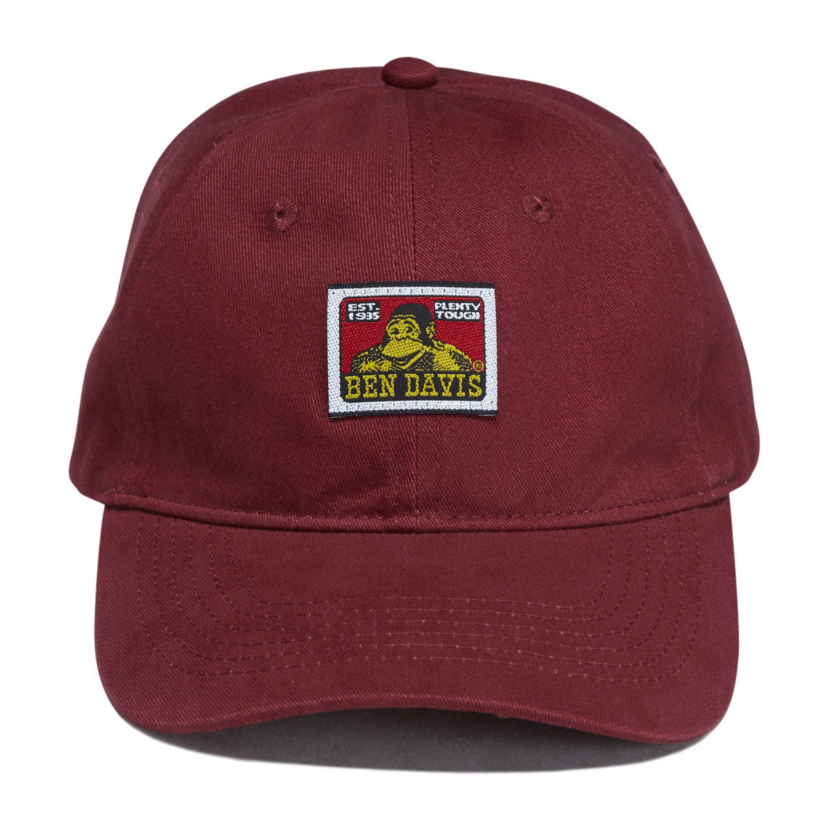 Ben Davis Unstructured Ball Hat - Burgundy