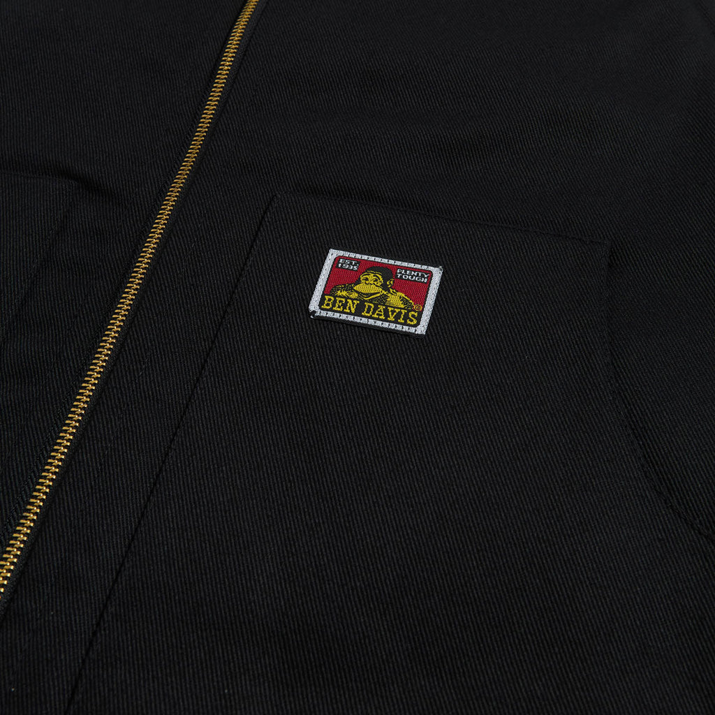 Ben Davis Lined Vest Jacket - Black