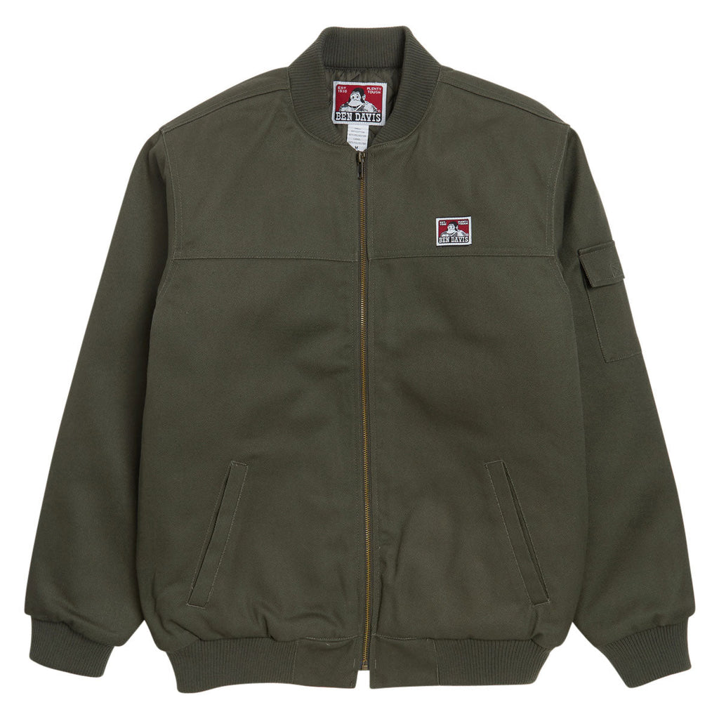 Ben Davis Bomber Jacket - Olive
